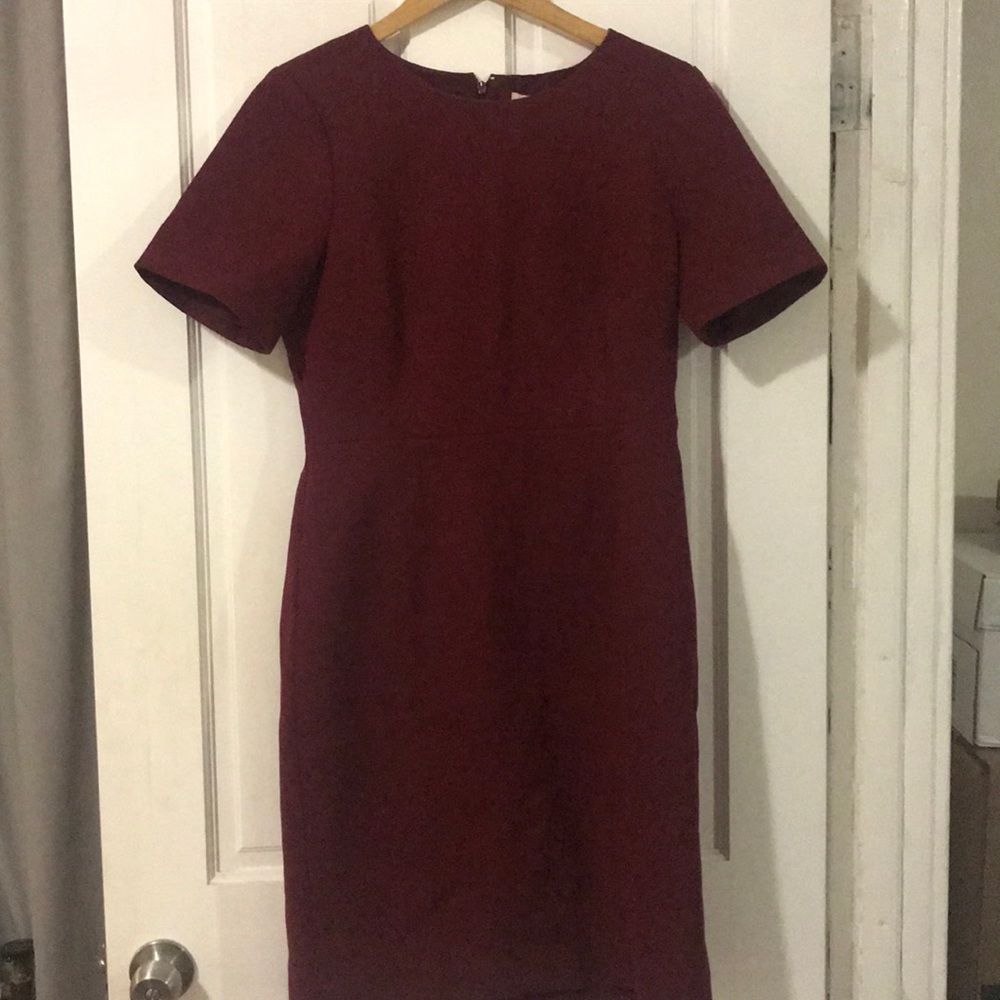 Merlot shift dress